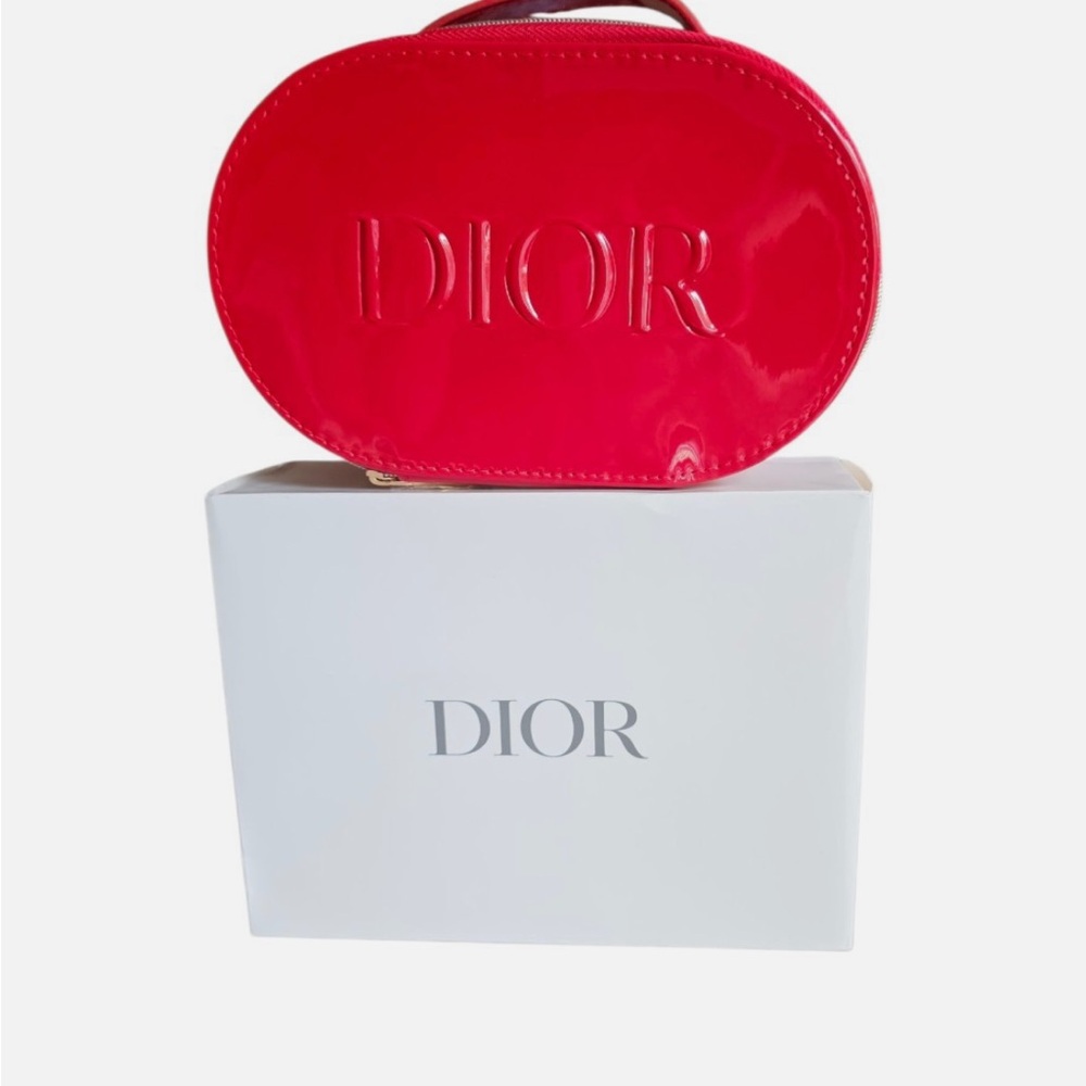 Dior Vibrant Pink Oval Bag Brand New In Box